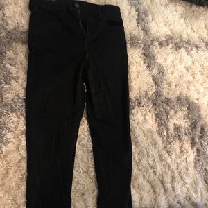 BLACK AMERICAN EAGLE SIZE 6 SUPER STRETCH
